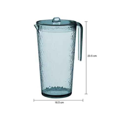 Imagem com medidas do produto JARRA 1,5 L DRUM