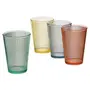 KIT COPO REFRESCO COM 4 320 ML FLICK - CORES CALEIDOCOLOR - Foto 1