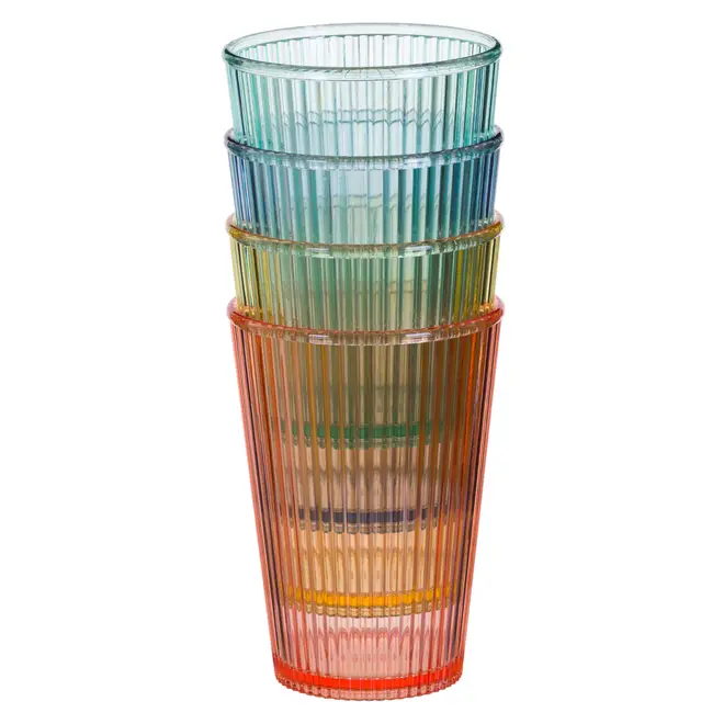 KIT COPO REFRESCO COM 4 320 ML FLICK - CORES CALEIDOCOLOR - Foto 6