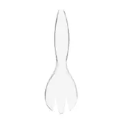 SALADEIRA 28 CM COM TALHERES GAUZY - INCOLOR - Foto 3