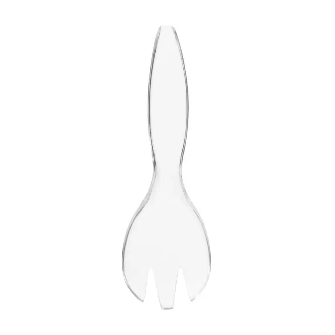 SALADEIRA 28 CM COM TALHERES GAUZY - INCOLOR - Foto 3