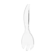 SALADEIRA 28 CM COM TALHERES GAUZY - INCOLOR - Foto 4