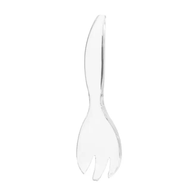 SALADEIRA 28 CM COM TALHERES GAUZY - INCOLOR - Foto 4