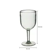TAÇA ÁGUA/VINHO 440 ML CYCLE - VERDE CLARO - Foto 3