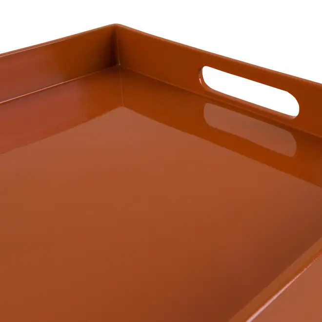 BANDEJA 40 CM X 26 CM NOIR - TERRACOTA - Foto 4