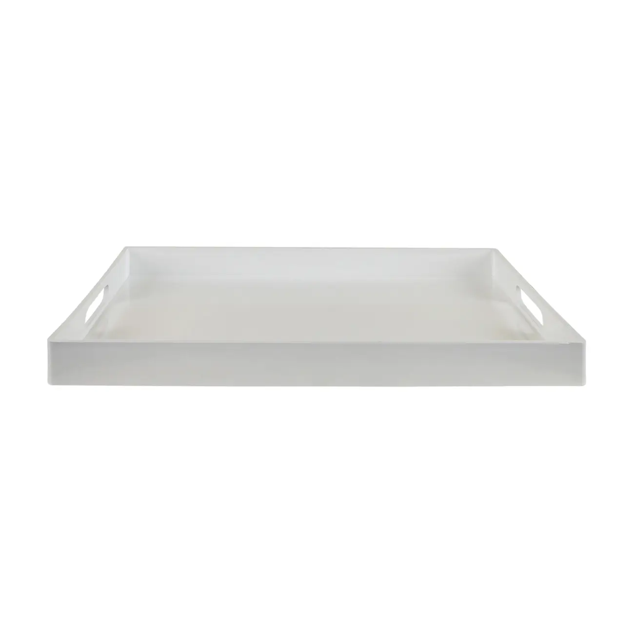 BANDEJA 40 CM X 26 CM NOIR - BRANCO - Foto 1