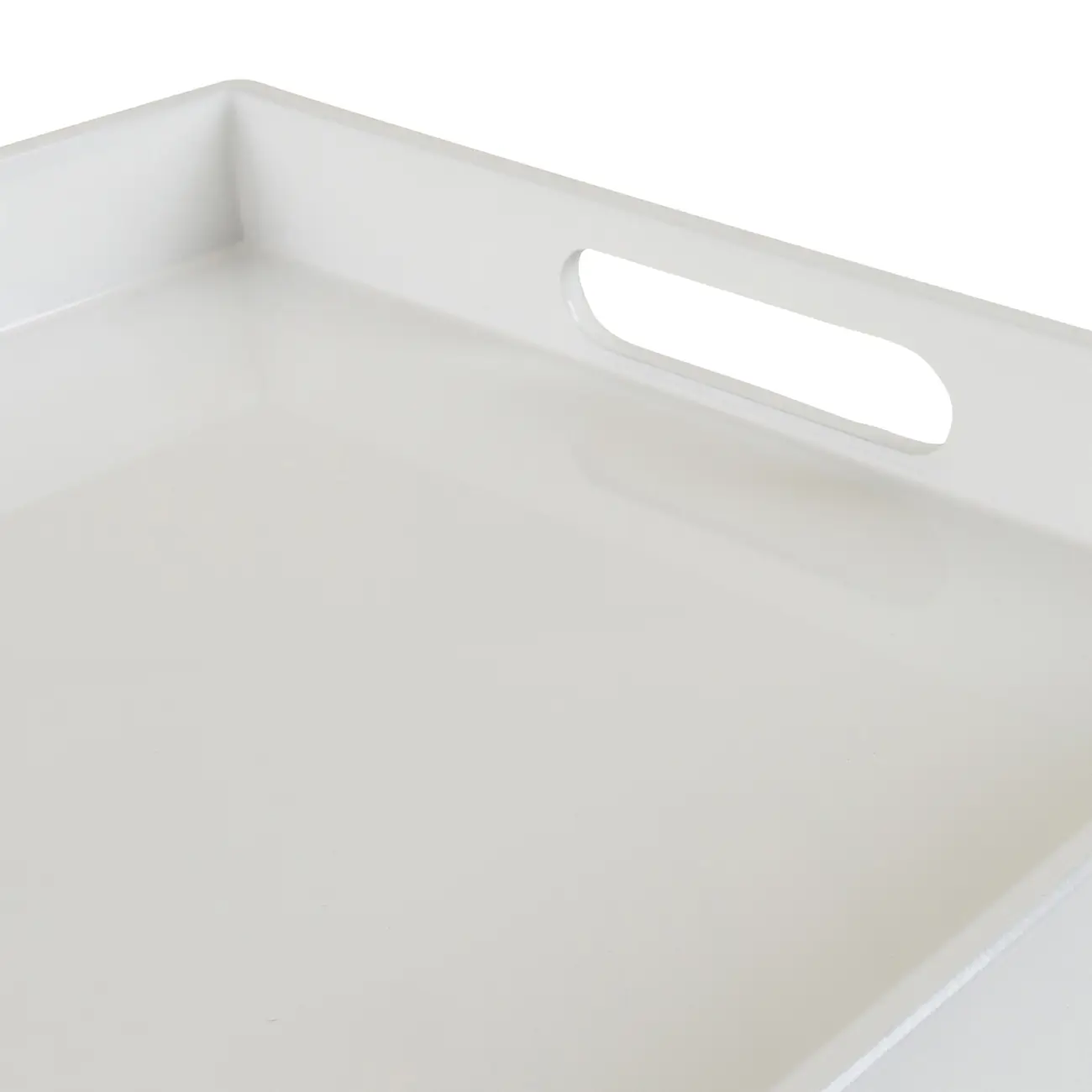 BANDEJA 40 CM X 26 CM NOIR - BRANCO - Foto 4