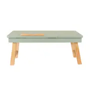MESA PARA NOTEBOOK ALENTO - AMÊNDOA/SÁLVIA - Foto 2