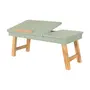 MESA PARA NOTEBOOK ALENTO - AMÊNDOA/SÁLVIA - Foto 4