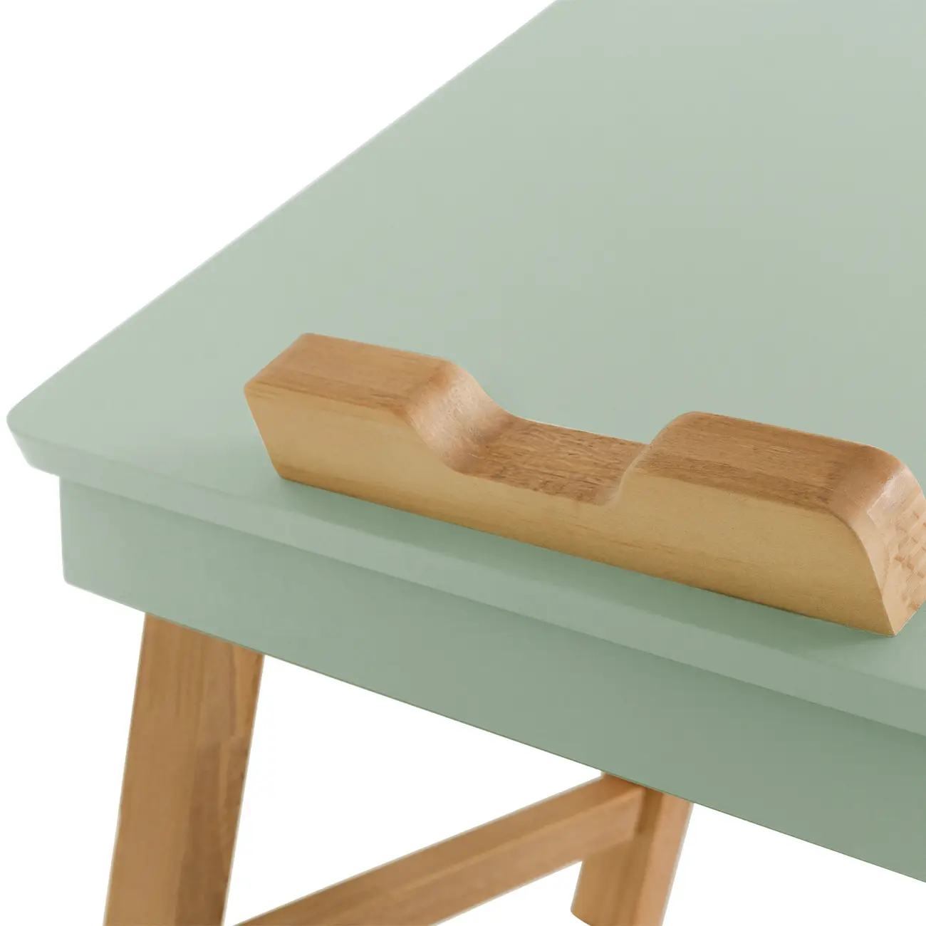 MESA PARA NOTEBOOK ALENTO - AMÊNDOA/SÁLVIA - Foto 10