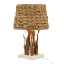 LUMINÁRIA MESA CAFEZAL G C/CUP TABOA P - BRANCO/FIBRA CLARA - Foto 1