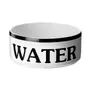 BEBEDOURO PARA PET FOR WATER - BRANCO/PRETO - Foto 1