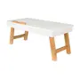 MESA PARA NOTEBOOK ALENTO - AMÊNDOA/BRANCO - Foto 3