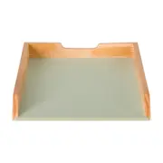 PORTA-PAPEL DE MESA ALENTO - AMÊNDOA/SÁLVIA - Foto 2