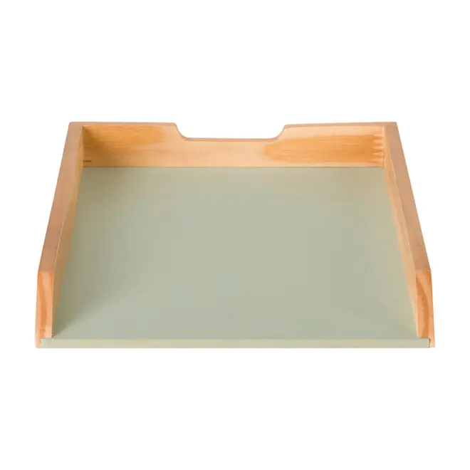 PORTA-PAPEL DE MESA ALENTO - AMÊNDOA/SÁLVIA - Foto 2