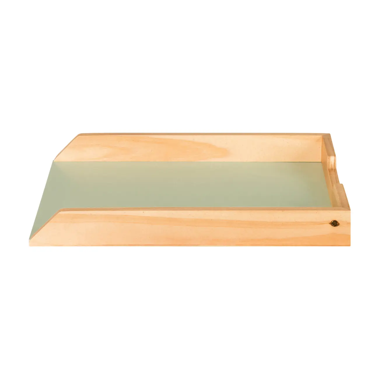 PORTA-PAPEL DE MESA ALENTO - AMÊNDOA/SÁLVIA - Foto 3