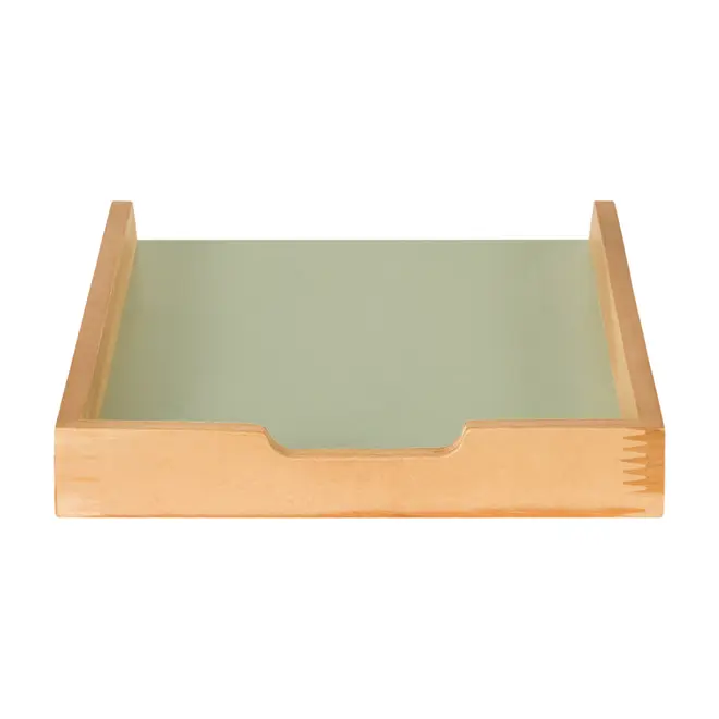 PORTA-PAPEL DE MESA ALENTO - AMÊNDOA/SÁLVIA - Foto 4