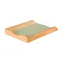 PORTA-PAPEL DE MESA ALENTO - AMÊNDOA/SÁLVIA - Foto 5