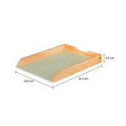 PORTA-PAPEL DE MESA ALENTO - AMÊNDOA/SÁLVIA - Foto 9