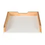 PORTA-PAPEL DE MESA ALENTO - AMÊNDOA/BRANCO - Foto 2