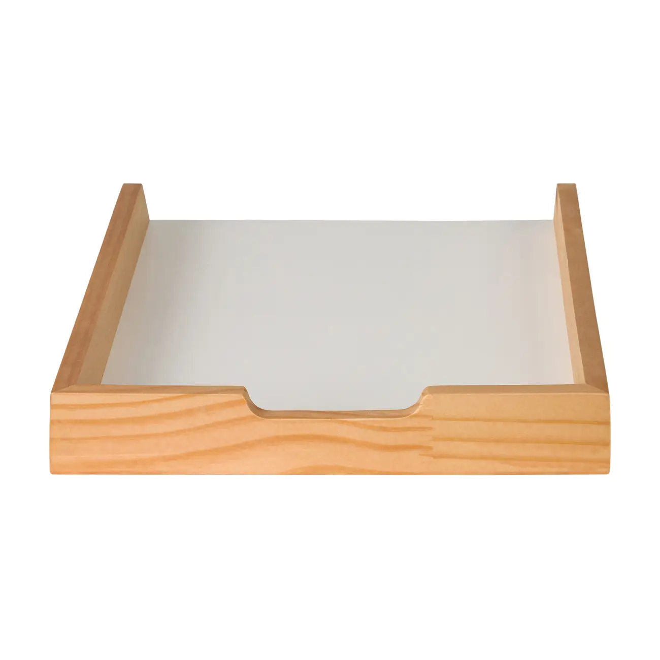 PORTA-PAPEL DE MESA ALENTO - AMÊNDOA/BRANCO - Foto 3