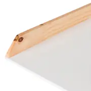 PORTA-PAPEL DE MESA ALENTO - AMÊNDOA/BRANCO - Foto 6