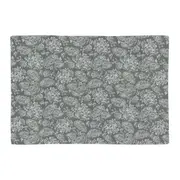 LUGAR AMERICANO DUPLA-FACE 50 CM X 35 CM LANDS - LODEN GREEN/NATURAL - Foto 1