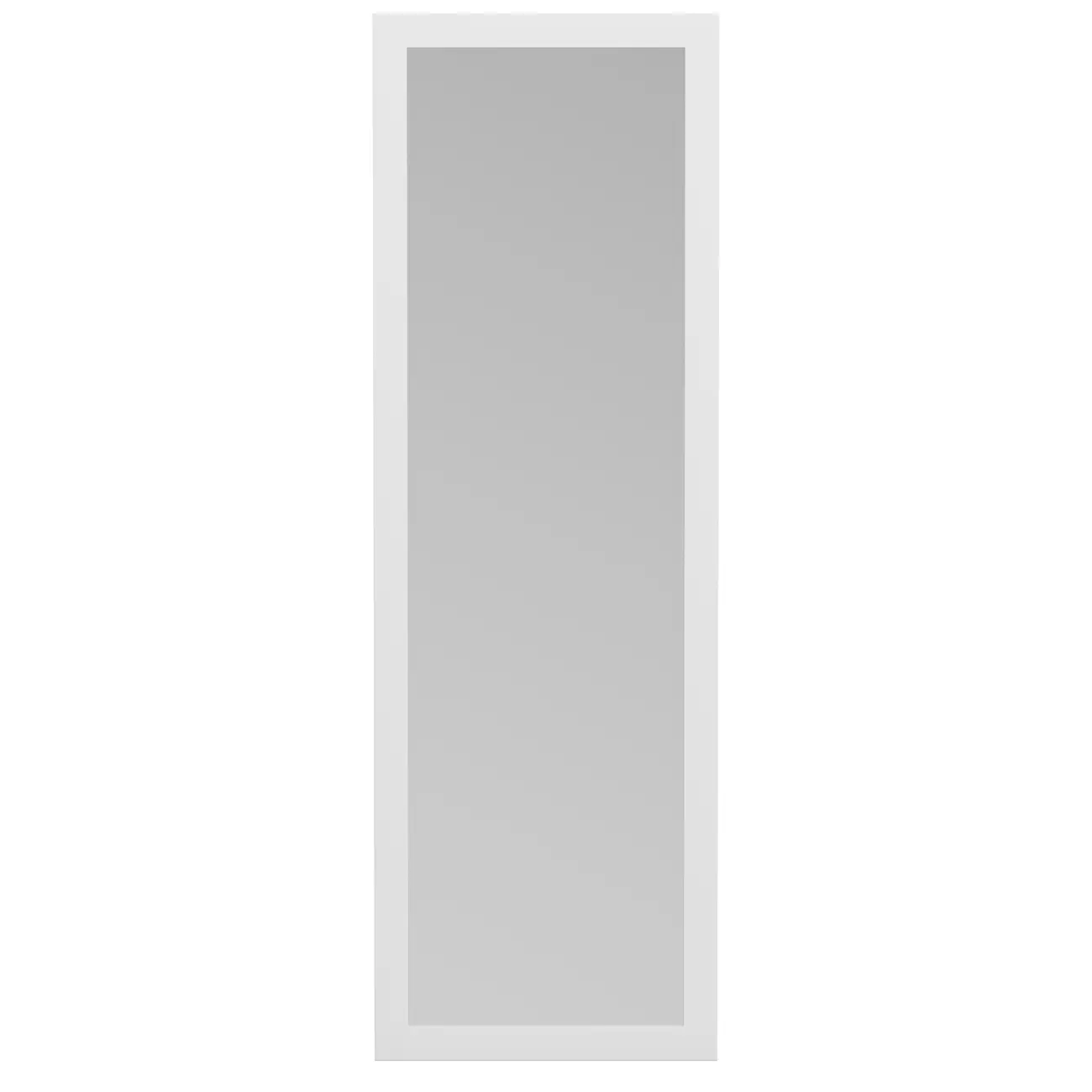 ESPELHO 42 CM X 1,28 M NOBLE - BRANCO - Foto 1