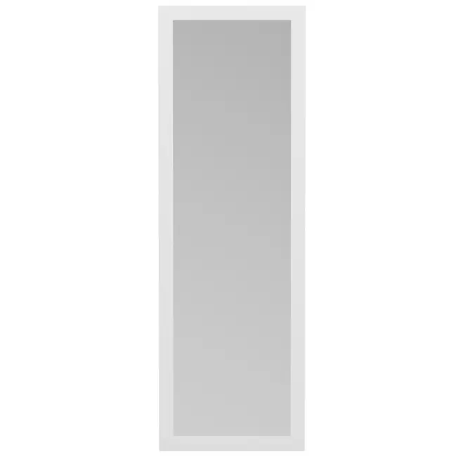 ESPELHO 42 CM X 1,28 M NOBLE - BRANCO - Foto 1