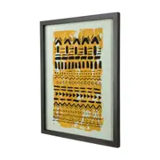 LASCAUX QUADRO 43 CM X 53 CM - PRETO/ZAFFRON - Foto 2