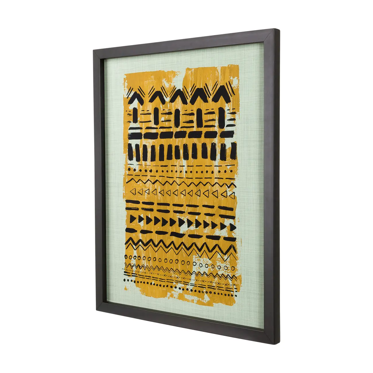 LASCAUX QUADRO 43 CM X 53 CM - PRETO/ZAFFRON - Foto 2