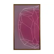 QUADRO DRUSE I 45 CM X 75 CM - COBRE/RODONITA - Foto 1