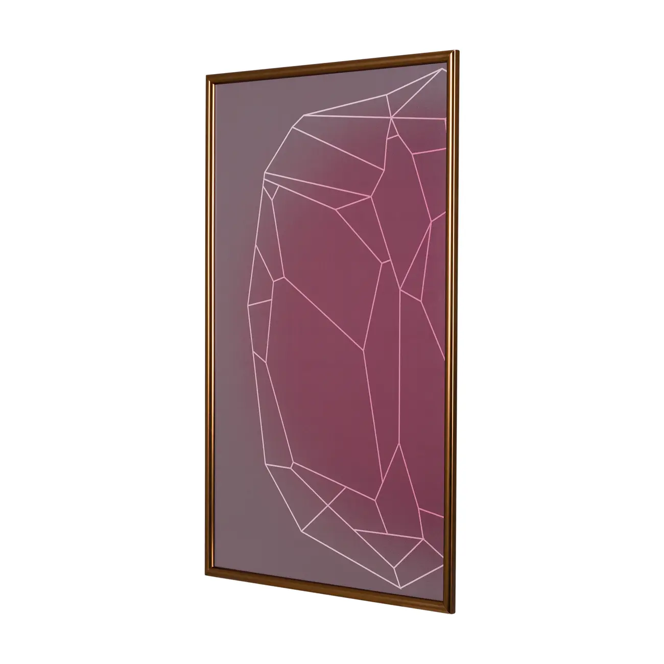 QUADRO DRUSE I 45 CM X 75 CM - COBRE/RODONITA - Foto 2