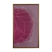 QUADRO DRUSE II 45 CM X 75 CM - COBRE/RODONITA - Foto 1
