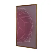 QUADRO DRUSE II 45 CM X 75 CM - COBRE/RODONITA - Foto 2