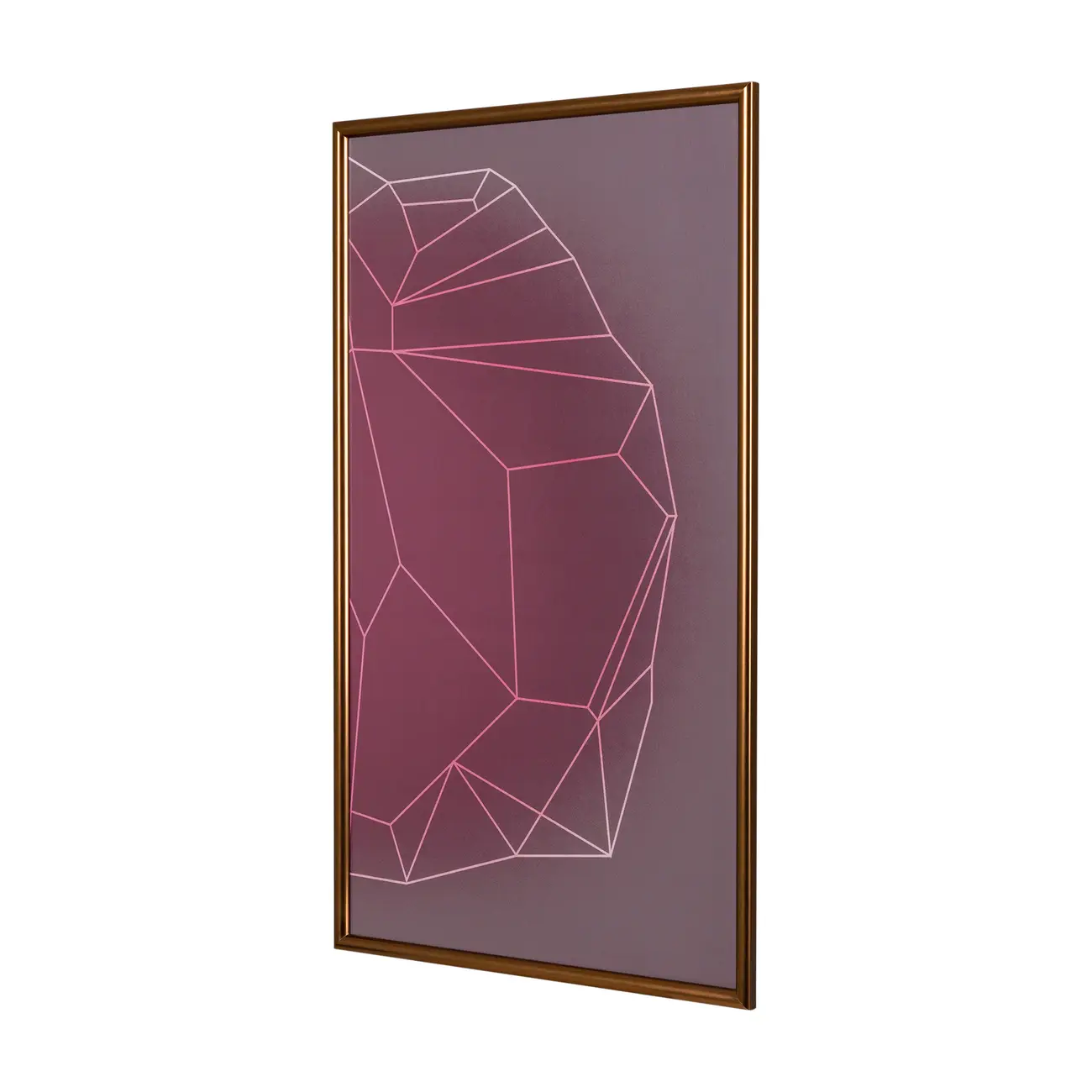 QUADRO DRUSE II 45 CM X 75 CM - COBRE/RODONITA - Foto 2