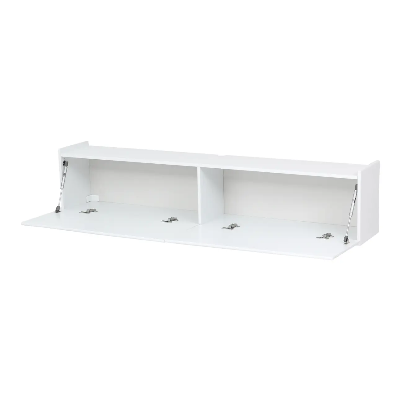 RACK SUSPENSO 2 PORTAS BASCULANTE 1,63 M X 28 CM FIT IN - BRANCO - Foto 5
