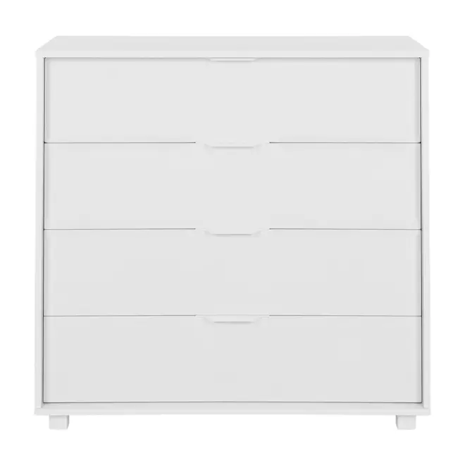 CÔMODA 4 GAVETAS 84 CM X 40 CM NORAH - BRANCO - Foto 1