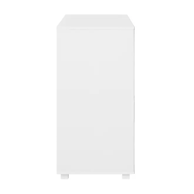 CÔMODA 4 GAVETAS 84 CM X 40 CM NORAH - BRANCO - Foto 4