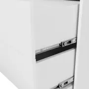 CÔMODA 4 GAVETAS 84 CM X 40 CM NORAH - BRANCO - Foto 5