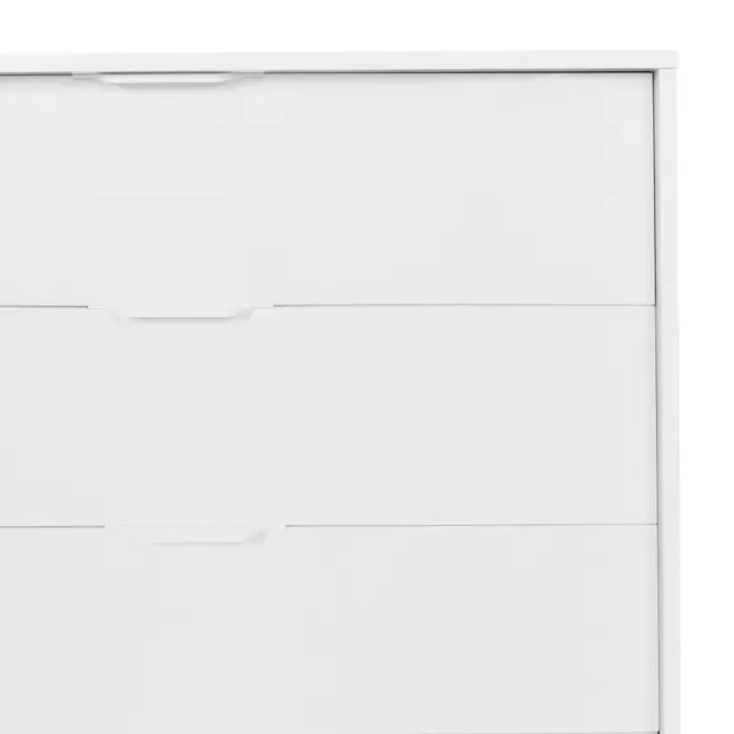 CÔMODA 4 GAVETAS 84 CM X 40 CM NORAH - BRANCO - Foto 9