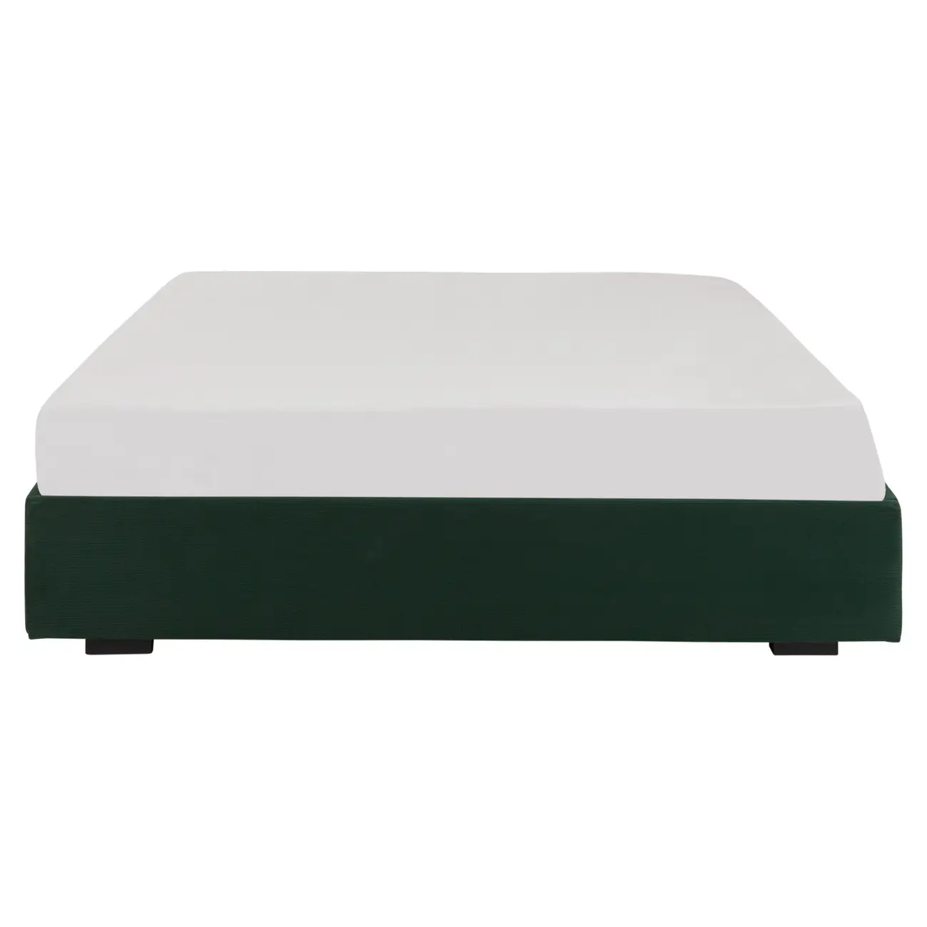 CAMA DE CASAL 1,38 M SOX - VELVET COTELÊ MALAQUITA - Foto 2