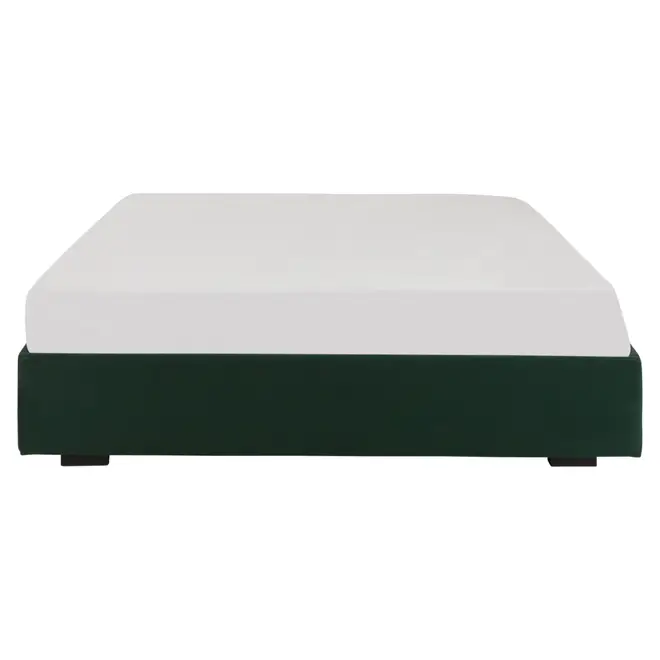 CAMA DE CASAL 1,38 M SOX - VELVET COTELÊ MALAQUITA - Foto 2