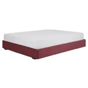 CAMA QUEEN 1,58 M SOX - VELVET COTELÊ RODONITA - Foto 1