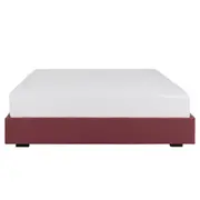 CAMA QUEEN 1,58 M SOX - VELVET COTELÊ RODONITA - Foto 2