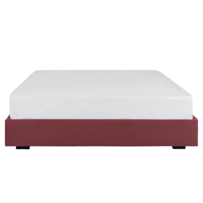 CAMA QUEEN 1,58 M SOX - VELVET COTELÊ RODONITA - Foto 2
