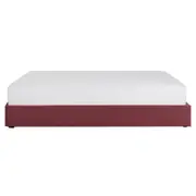 CAMA QUEEN 1,58 M SOX - VELVET COTELÊ RODONITA - Foto 3