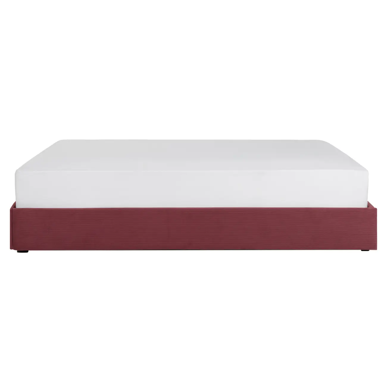 CAMA QUEEN 1,58 M SOX - VELVET COTELÊ RODONITA - Foto 3