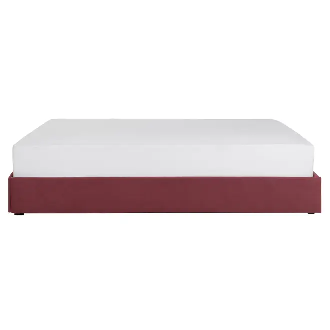 CAMA QUEEN 1,58 M SOX - VELVET COTELÊ RODONITA - Foto 3