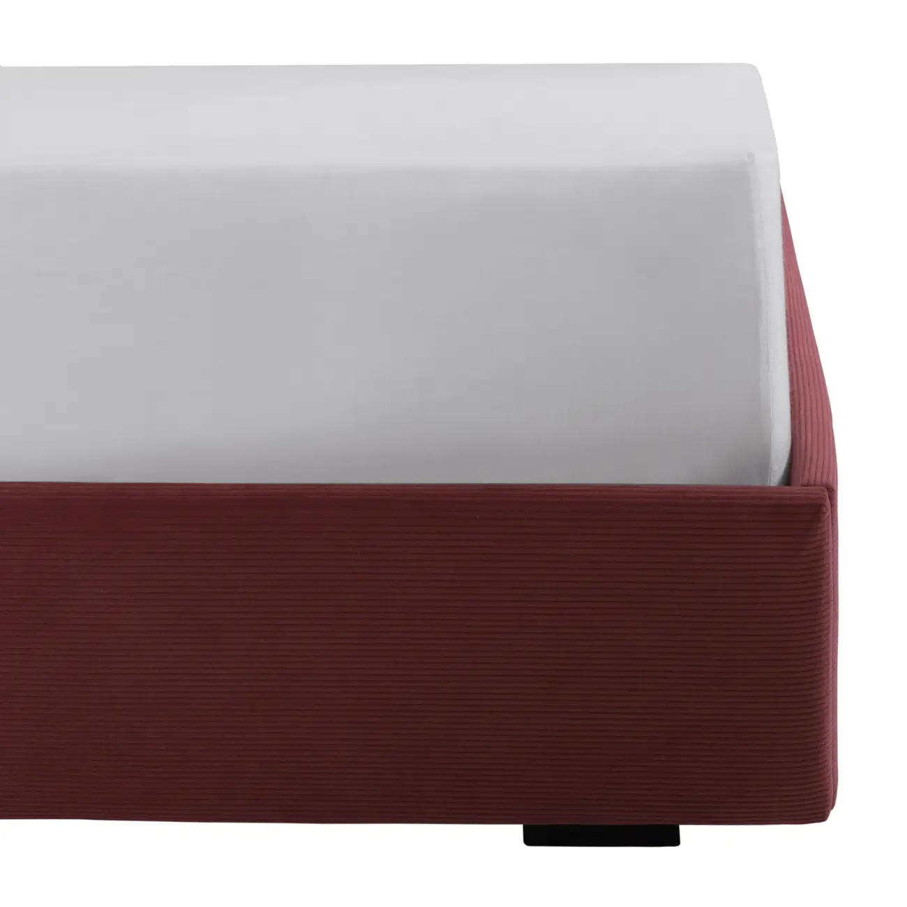 CAMA QUEEN 1,58 M SOX - VELVET COTELÊ RODONITA - Foto 5